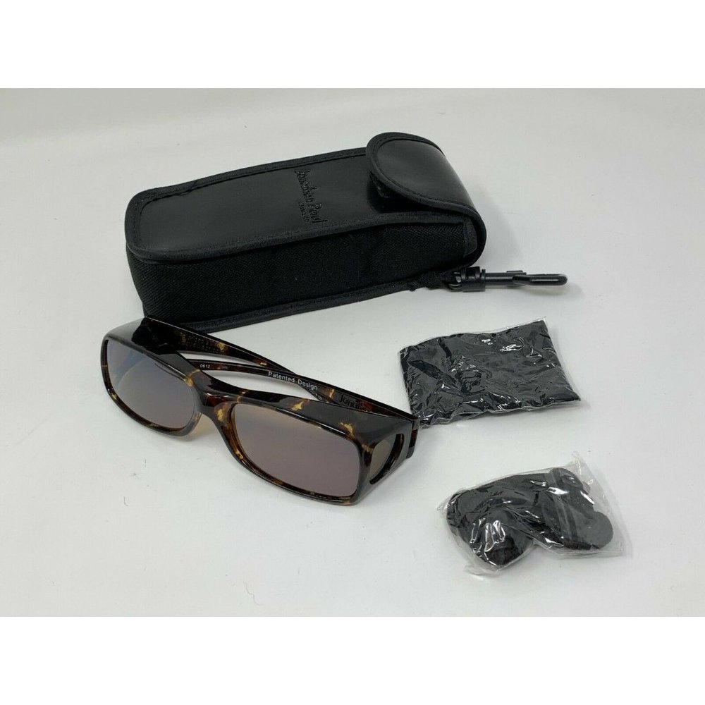 Jonathan Paul Aria 002A Tortoise Large Fitover Polarized Sunglasses 63mm 16 145